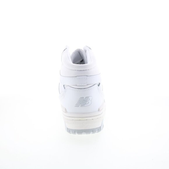 New Balance 650R BB650RWW Men's 8.5 White Leather Lifestyle Sneakers Shoes NEW - Picture 7 of 9